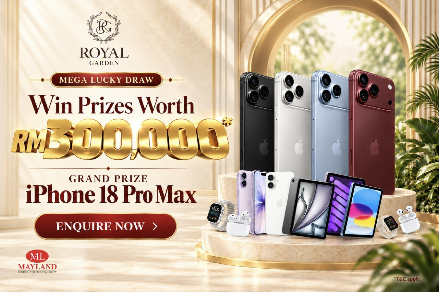 Royal Garden Mega Lucky Draw